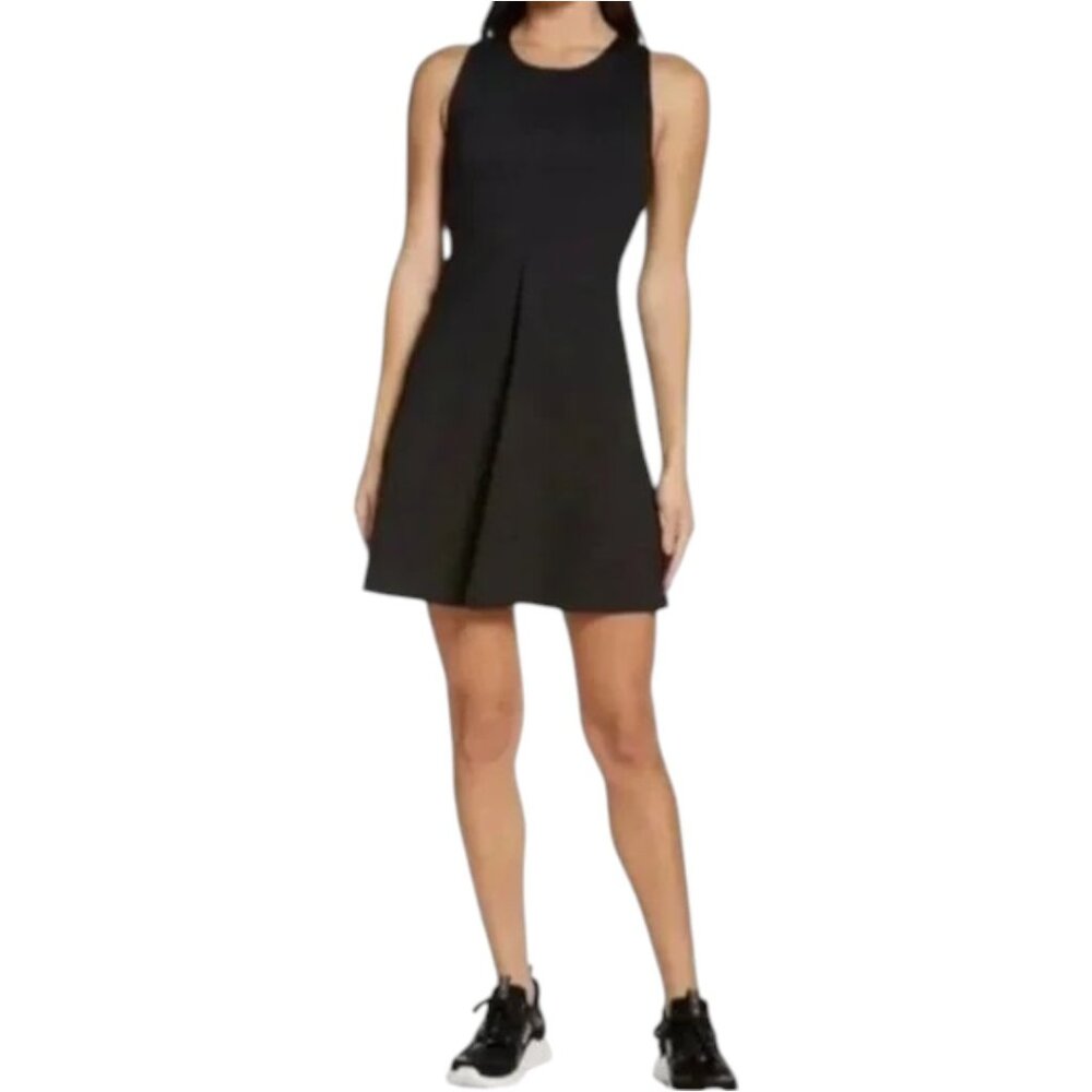 ZELLA All Day Racerback Sports Athletic Dress Back Zip Black XL NWT